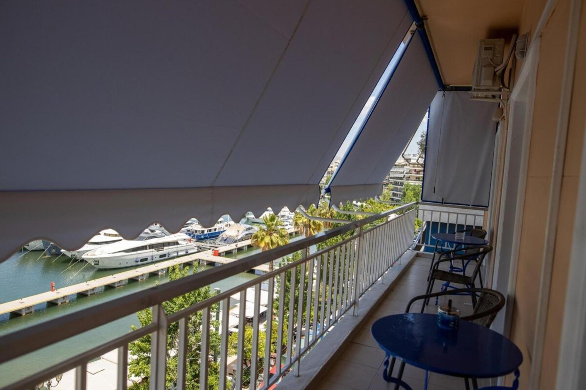 Cozy Apartment With Full View Marina Zeas Pireo Esterno foto